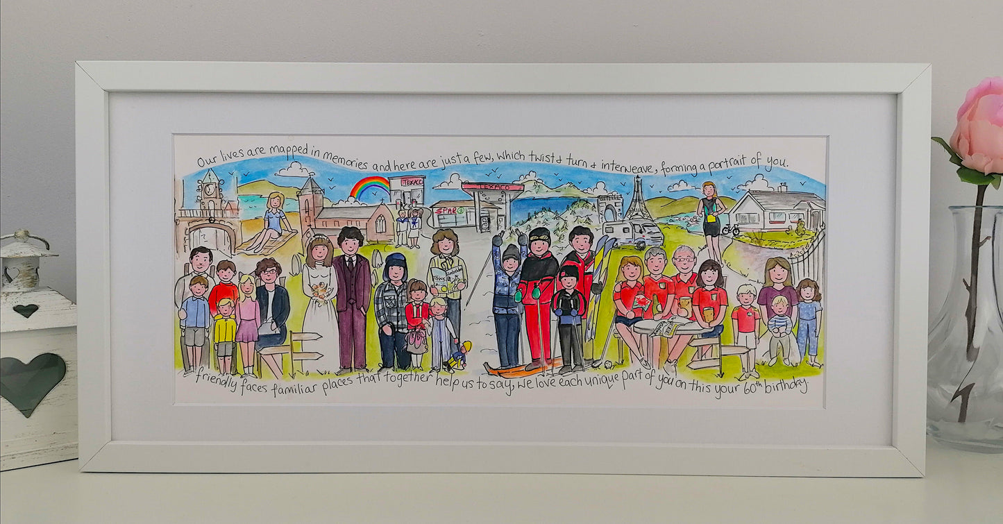 GAA Parents Anniversary Illustration - From the kids