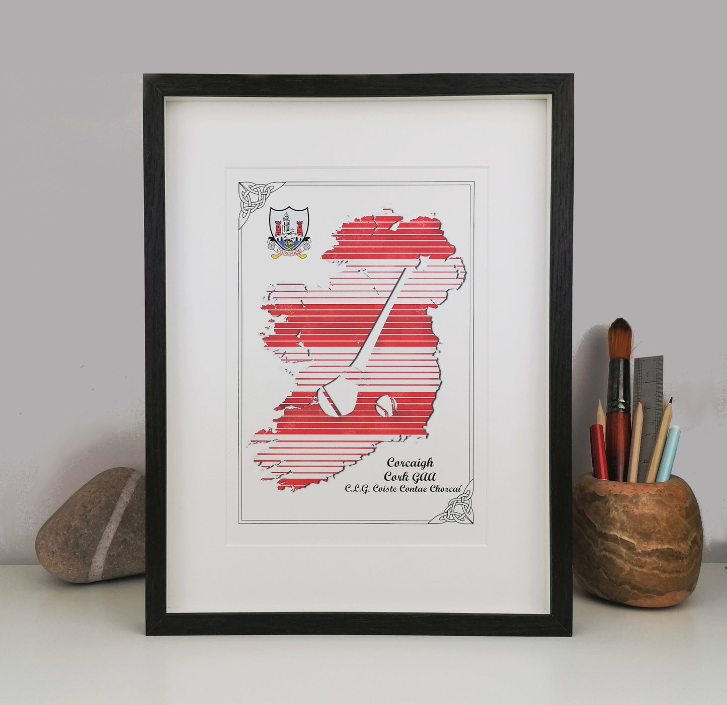 Ireland Map for Hurling & Camogie Teams