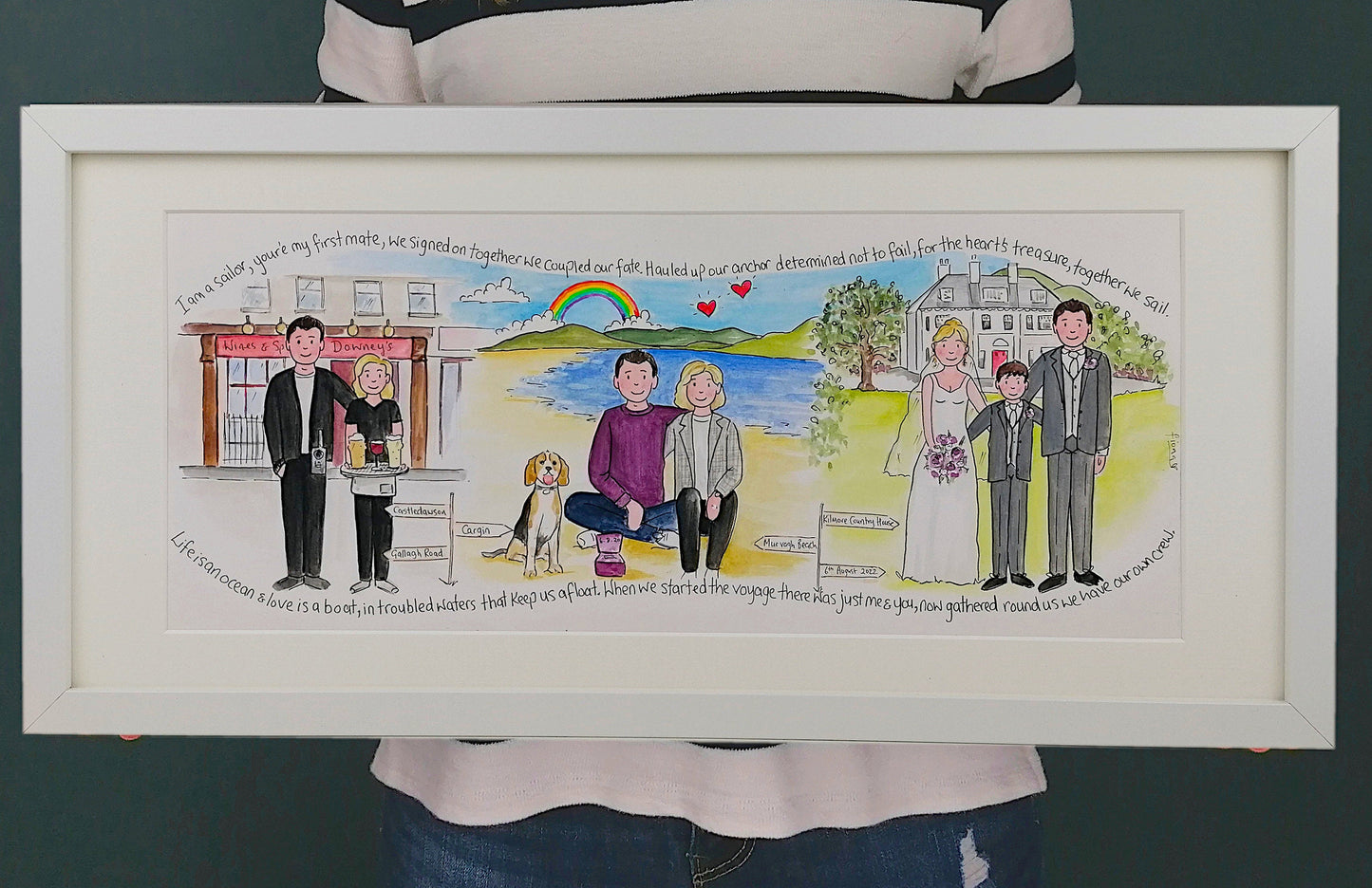 Our Love Story - Engagement or wedding storyboard