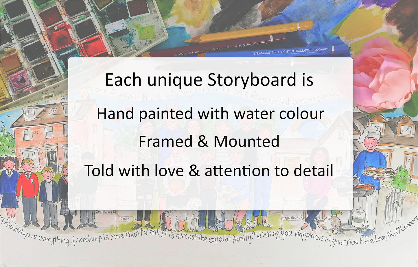 ANNIVERSARY – Love Story Storyboard for Husband, Wife or Partner