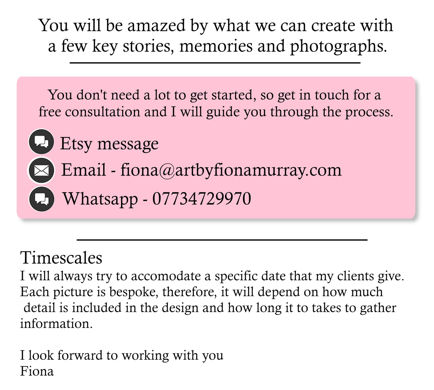 Our Love Story - Engagement or wedding storyboard