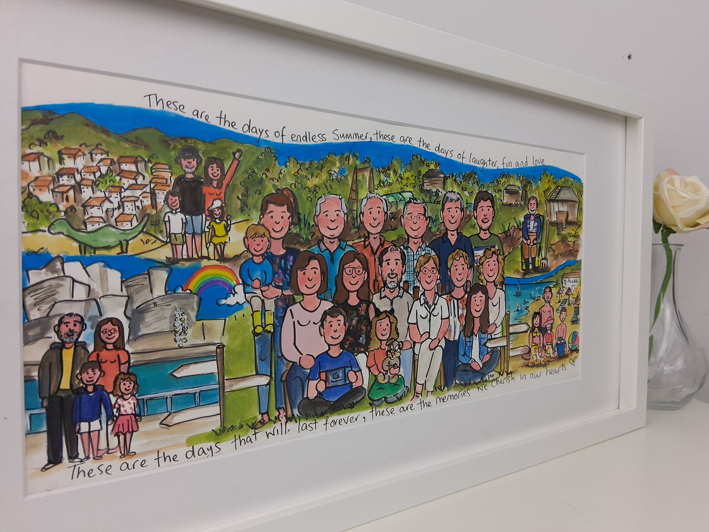 GRANDPARENTS Storyboard Illustration – Anniversary or Thank You