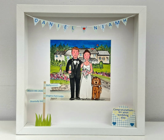WEDDING – Custom Couple, Pets & Venue