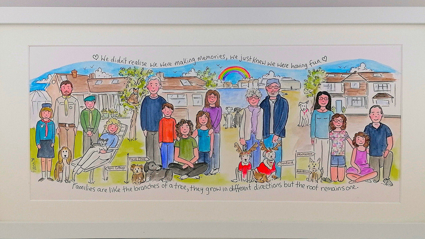 ANNIVERSARY– A Parents’ Love Story Timeline Storyboard