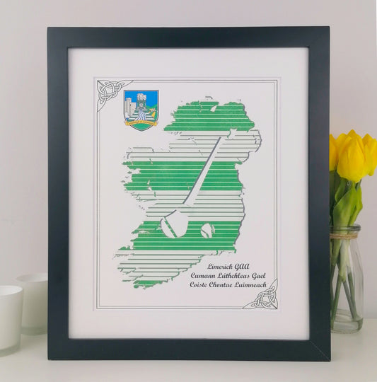 Ireland Map for Hurling & Camogie Teams