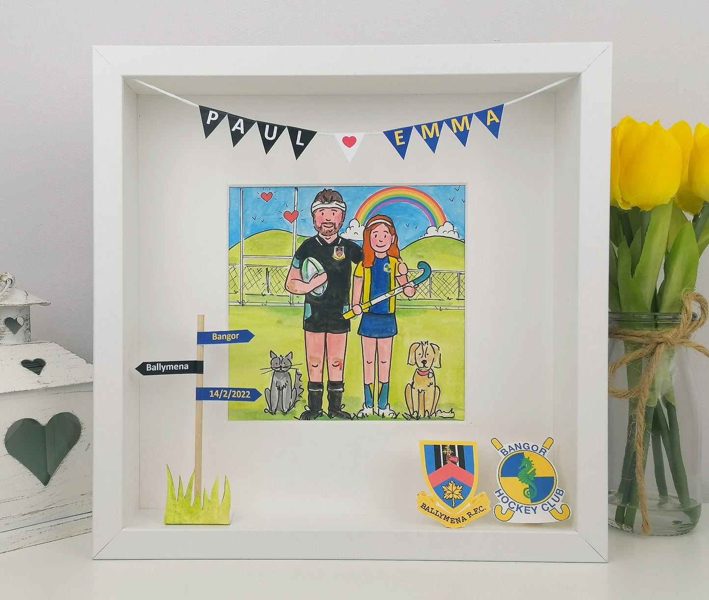 Rugby & Hockey Couple