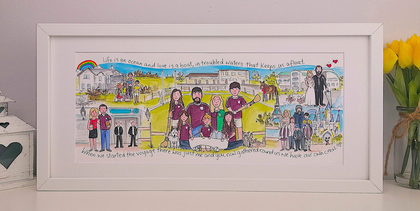 Irish Family Living Abroad